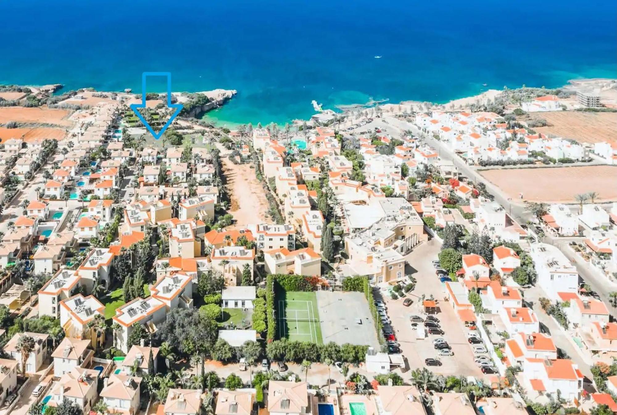 Villa Oceania - Beachfront Paralimni Dış mekan fotoğraf